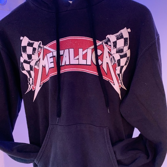 black original matellica motorbreath hoodie W S - Picture 4 of 10